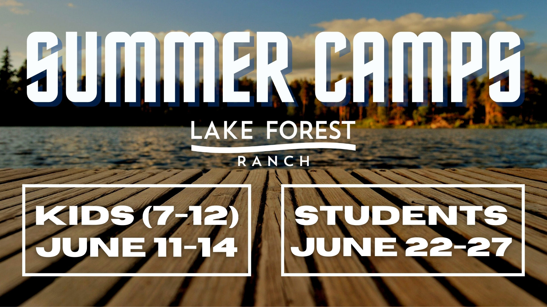 Register for Summer Camp!