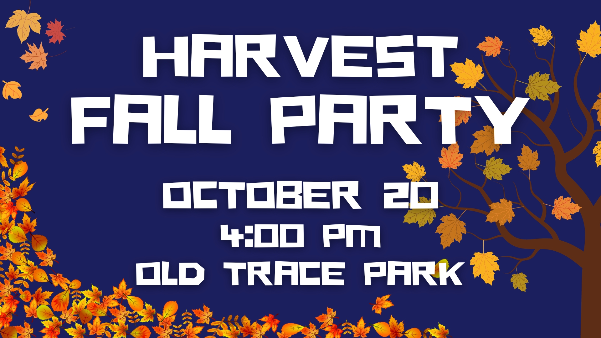 Join us for our Harvest Fall Party!